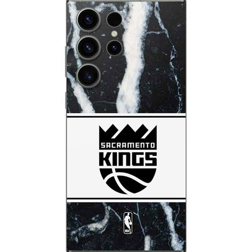 NBA Sacramento Kings Marble Galaxy S25 Ultra Skin